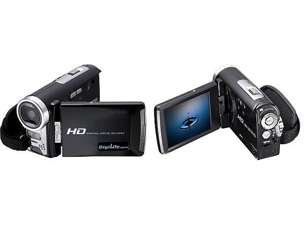 DigiLife DDV-H30 HD Digital Video Camcorder - Black