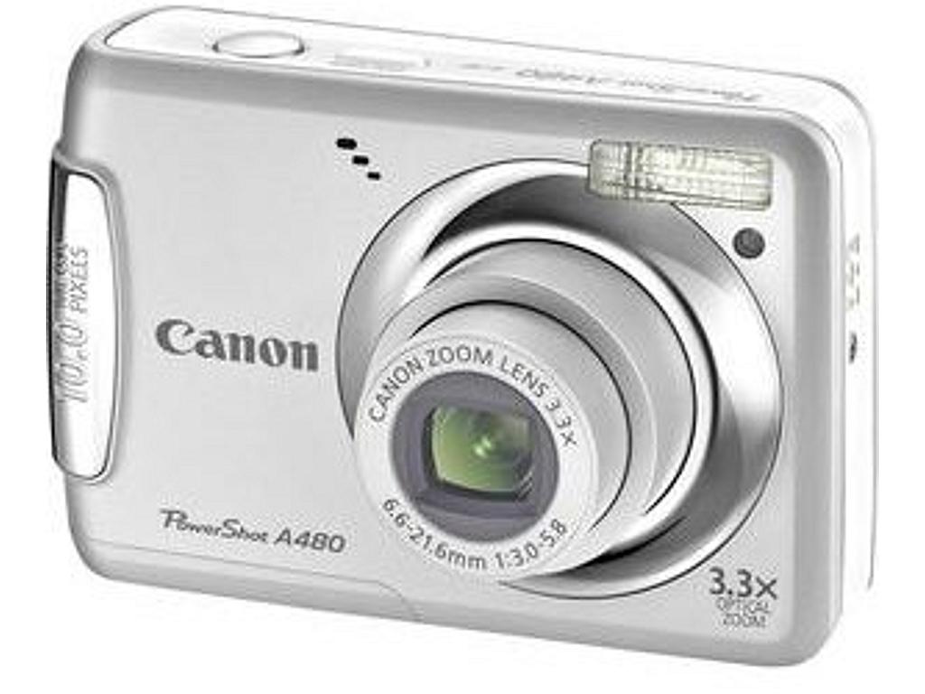 Monumentaal Machtig groei Canon PowerShot A480 Digital Camera - Silver