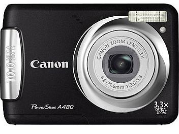Canon PowerShot A480 Digital Camera - Black