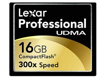 Lexar 16GB UDMA 300x CompactFlash Card