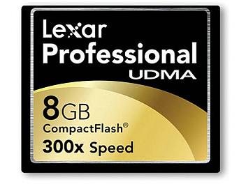 Lexar 8GB UDMA 300x CompactFlash Card