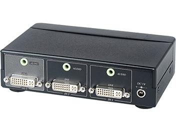 Globalmediapro SCT DS02A 2x1 DVI Switcher with Audio