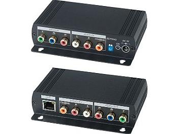 Globalmediapro SCT YE02DAL Component Video and Stereo/Digital Audio CAT5 Extender (Transmitter and Receiver)