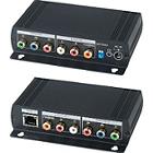 Globalmediapro SCT YE02DAL Component Video and Stereo/Digital Audio CAT5 Extender (Transmitter and Receiver)
