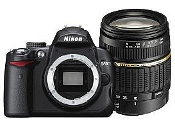 Nikon D5000 DSLR Camera with Tamron 18-200mm Di II Lens and 8GB SDHC Card