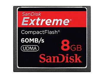 SanDisk 8GB Extreme CompactFlash Card 60MB/s