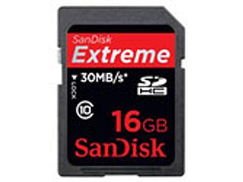 SanDisk 16GB Extreme Class-10 SDHC Card 30MB/s (pack 15 pcs)