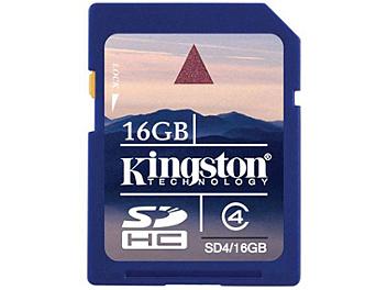 Kingston 16GB Class-4 SDHC Memory Card (pack 5 pcs)