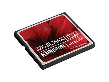 Kingston 32GB CompactFlash Ultimate 266x Memory Card (pack 25 pcs)