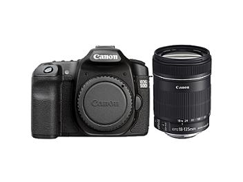 Canon EOS-50D DSLR Camera with Canon EF-S 18-135mm IS Lens