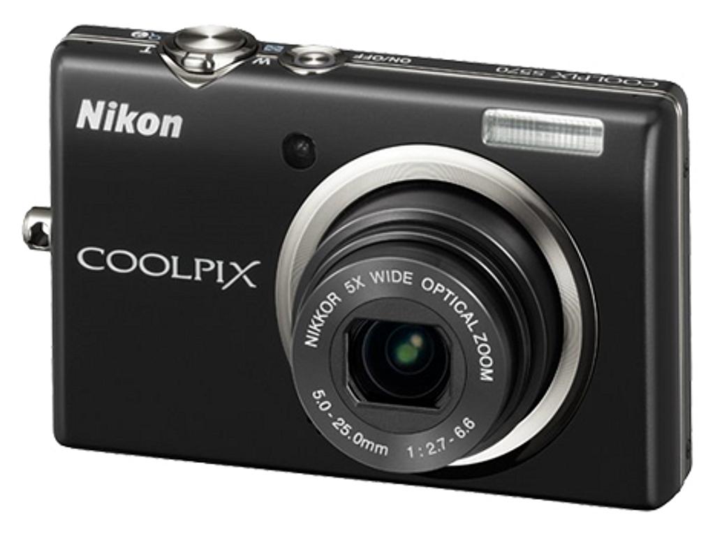 Nikon Coolpix S570 Digital Camera - Black
