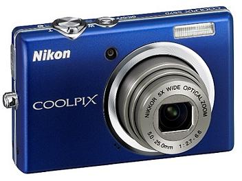Nikon Coolpix S570 Digital Camera - Blue