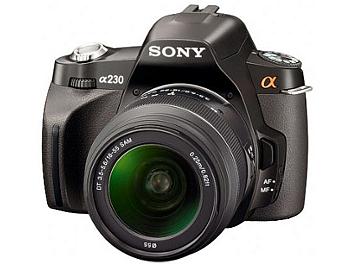Sony Alpha DSLR-A230 DSLR Camera with Sony 18-55mm Lens and Sony 55-200mm Lens