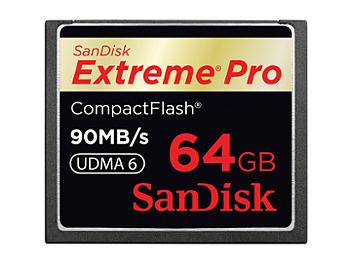 SanDisk 64GB ExtremePro CompactFlash Memory Card 90MB/s (pack 5 pcs)
