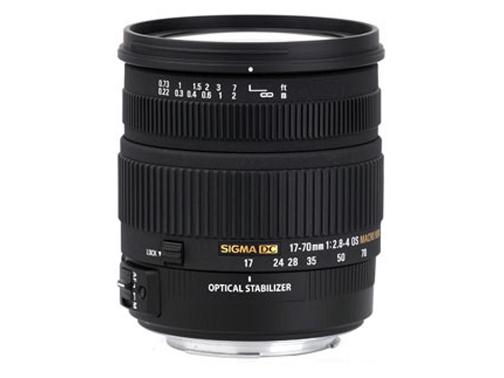 Sigma 17-70mm F2.8-4.5 DC Macro OS HSM Lens - Nikon Mount