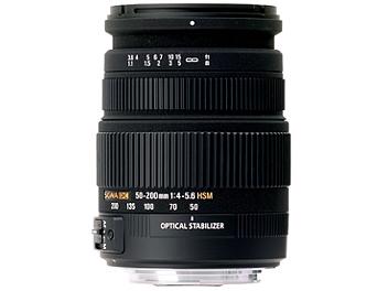 Sigma 50-200mm F4-5.6 DC OS HSM Lens - Nikon Mount