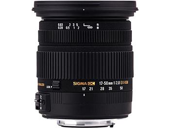 Sigma 17-50mm F2.8 EX DC OS HSM Lens - Canon Mount