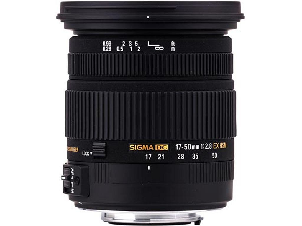 Sigma 17-50mm F2.8 EX DC OS HSM Lens - Nikon Mount
