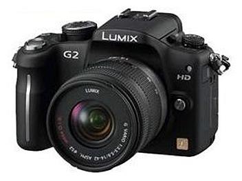 Panasonic Lumix DMC-G2 Camera PAL Kit with 14-42mm Lens - Black