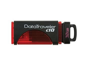Kingston 32GB DataTraveler C10 USB 2.0 Flash Drive - Red