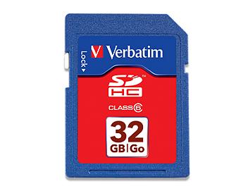 Verbatim 32GB Class-6 SDHC Memory Card