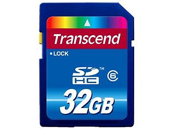 Transcend 32GB Class-6 SDHC Memory Card