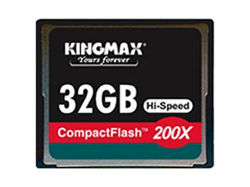 Kingmax 32GB CompactFlash 200x Memory Card (pack 3 pcs)