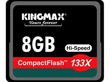 Kingmax 8GB CompactFlash 133x Memory Card (pack 2 pcs)