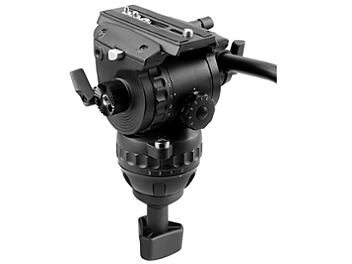 E-Image GH06D 75mm Fluid Video Head with Dual Handles
