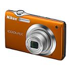 Nikon Coolpix S3000 Digital Camera - Orange