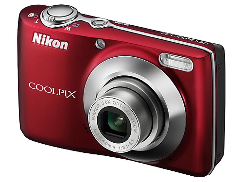 Nikon Coolpix L22 Digital Camera - Red