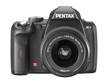Pentax K-r DSLR Camera - Black
