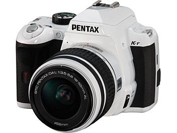 Pentax K-r DSLR Camera with Pentax 18-55mm Lens - White