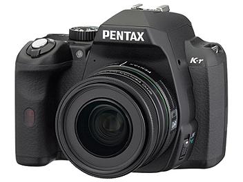 Pentax K-r DSLR Camera Kit with Pentax 18-55mm and 55-200mm Lens - Black