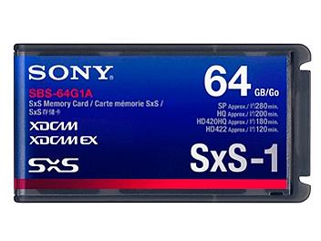 Sony SBS-64G1A 64GB SxS Memory Card