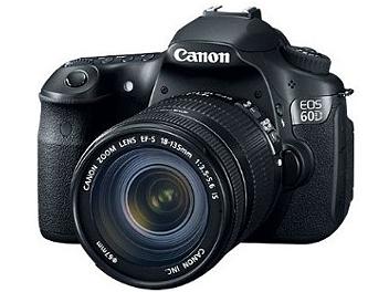 Canon EOS-60D DSLR Camera with Canon EF-S 18-200mm IS Lens