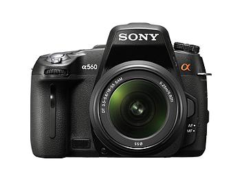 Sony Alpha DSLR-A560 DSLR Camera with Sony 18-55mm Lens