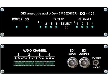 VideoSolutions DS-401 SDI Analog Audio De-Embedder