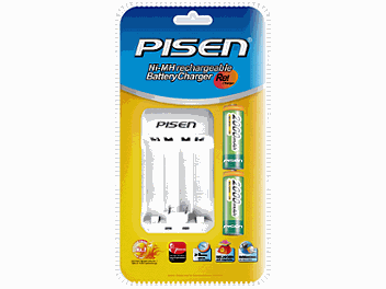 Pisen TS-MC005 2-channel AA, AAA Battery Charger (pack 10 pcs)