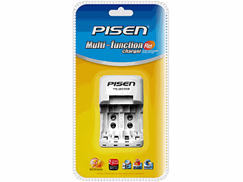 Pisen TS-MC008 2-channel AA, AAA, 9V Battery Charger (pack 10 pcs)