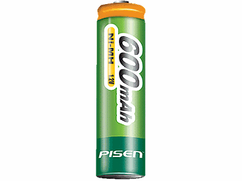 Pisen AAA 600mAh Ni-MH Rechargeable Battery (pack 20 pcs)