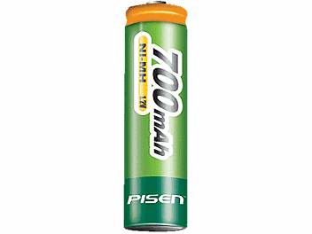 Pisen AAA 700mAh Ni-MH Rechargeable Battery (pack 20 pcs)
