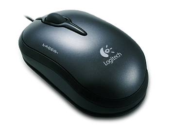 Logitech V120 Mini Laser Mouse - Black (pack 4 pcs)