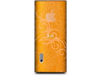 iLuv ICC310ORG Soft TPU Case with Flame Pattern iPod Case - Orange