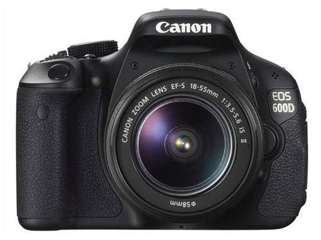 Canon EOS-600D DSLR Camera with EF-S 18-55mm Lens