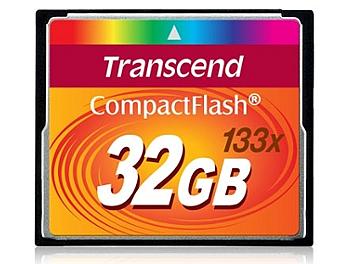 Transcend 32GB 133x CompactFlash Memory Card 20MB/s (pack 2 pcs)