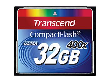 Transcend 32GB 400x CompactFlash Memory Card (pack 2 pcs)