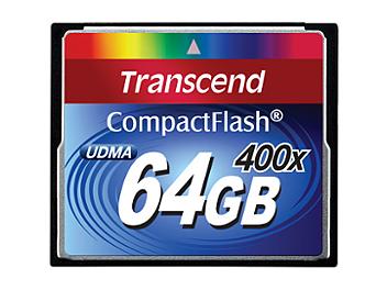 Transcend 64GB 400x CompactFlash Card (pack 10 pcs)