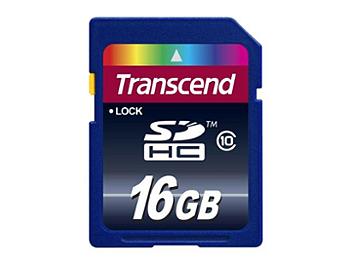 Transcend 16GB Class-10 SDHC Memory Card (pack 2 pcs)