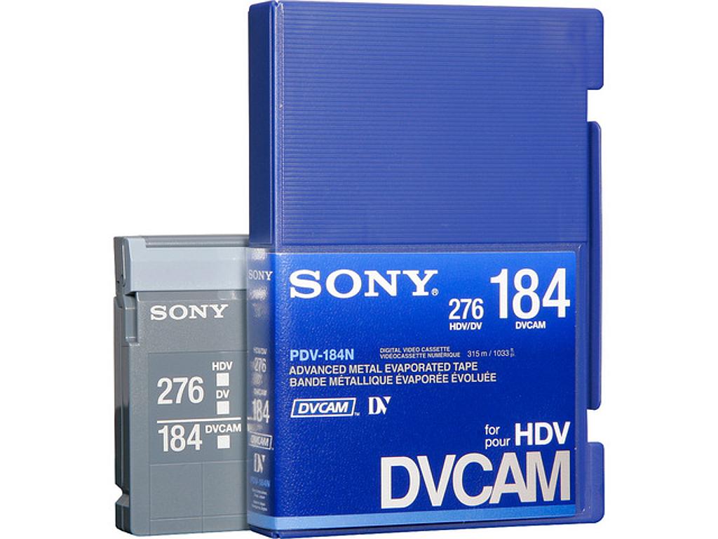 Sony PDV-184N3 (PDV-184N) DVCAM Cassette Tape (pack 10 pcs)